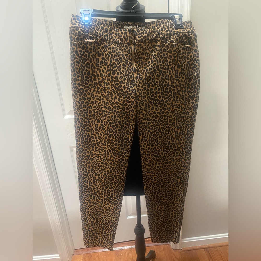 Leopard print Ankle Length Pants